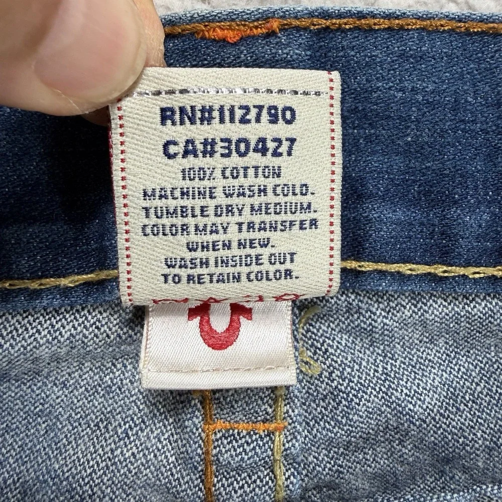 True Religion Billy Bootcut Jeans Men's 38 (Actual 40x33) USA Made Y2K Western